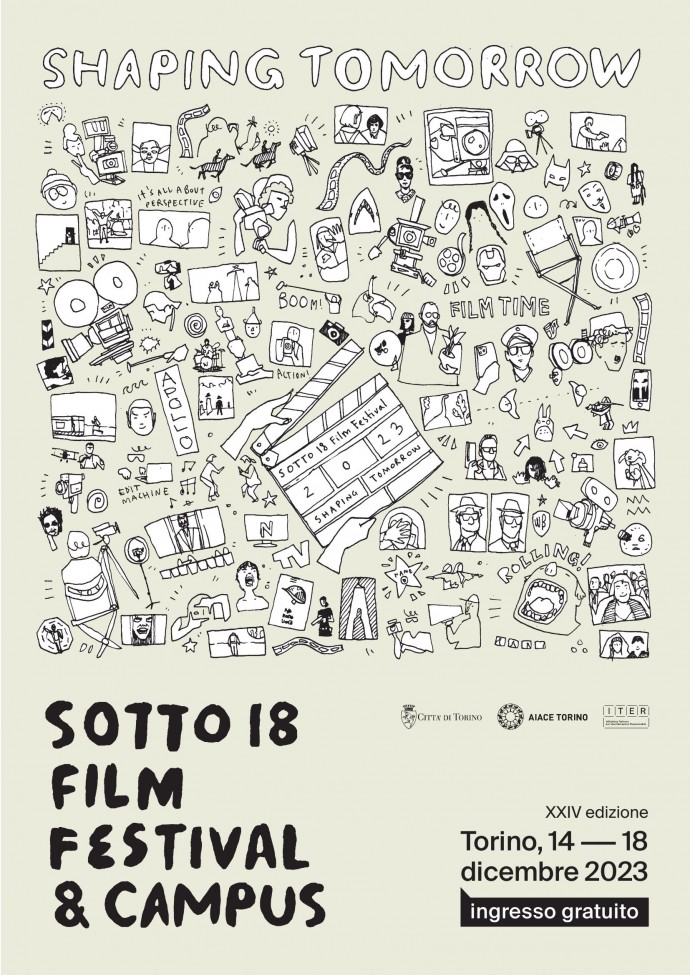 24° Sotto18 FF & Campus: arriva a Torino, Cinema Massimo, 14 - 18 dicembre 2023.